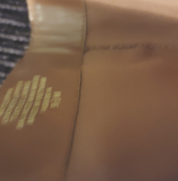 Bandolino Camel Brown Leather Heeled Boots | Classic Buckle Accent - Picture 5 of 9